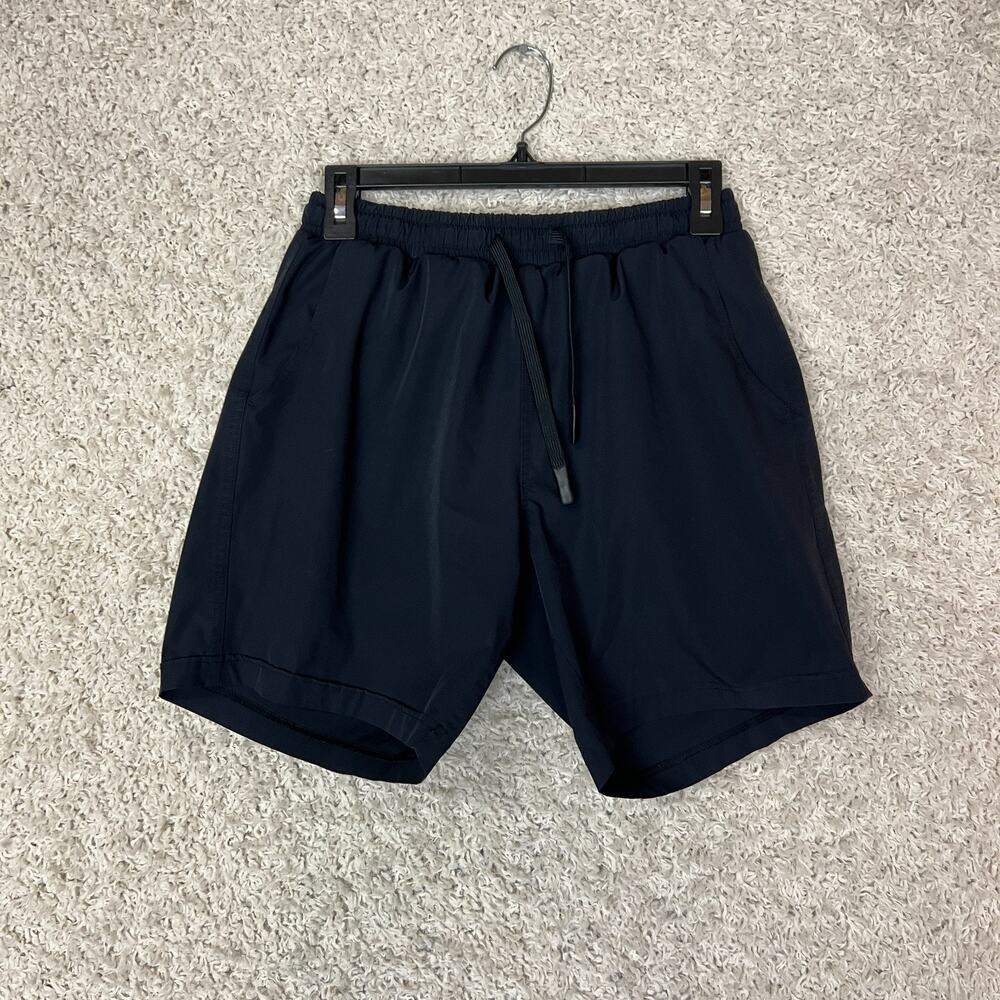 Bear Bottom Mens Shorts Black Medium Lined Casual Active 7" Beach Outdoor